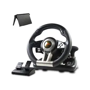 PXN V3 PRO 180-Degree Racing Wheel with Pedals, Multi-Platform Driving Simulator Controller, Precision Steering Controls, Immersive Racing Experience Accessory