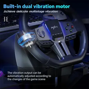 PXN-V9 GEN2 Racing Wheel for PC Xbox and PlayStation, Multi-Platform Driving Simulator Controller, Enhanced Steering Precision, Racing Simulation Setup Accessory