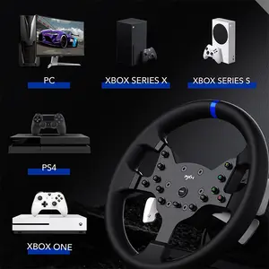 PXN-V99 Racing Wheel for PC Xbox and PlayStation, Multi-Platform Driving Simulator Controller, Precision Steering Controls, Immersive Racing Experience Accessory