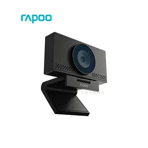 Rapoo C500AF 4K Webcam Black, Ultra HD 4K Resolution, Auto Focus Technology, Dual Noise Reduction Microphones, USB Plug-and-Play Webcam