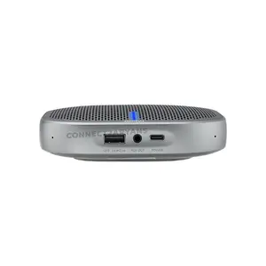 Rapoo CM500 Omnidirectional Speakerphone, 360° Voice Pickup, Full Duplex Audio, USB Connectivity, Conference Call Speakerphone