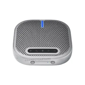 Rapoo CM500 Omnidirectional Speakerphone, 360° Voice Pickup, Full Duplex Audio, USB Connectivity, Conference Call Speakerphone