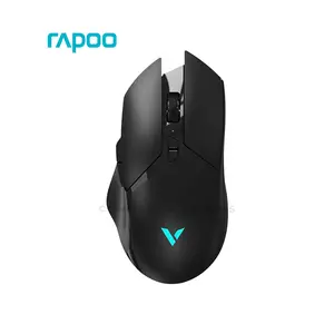 Rapoo V30L Wireless & Wired Lightweight Gaming Mouse, PAW3311 Optical Sensor, Up to 12000 DPI, 1000Hz Polling Rate, 10 Programmable Buttons, 79g Lightweight Design, RGB Lighting