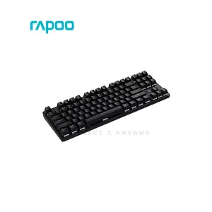 Rapoo V500PRO-87 Gaming Mechanical Keyboard Black, Mechanical Switches, 87-Key Tenkeyless Layout, RGB Backlighting, Full-Key Anti-Ghosting, Wired Gaming Keyboard
