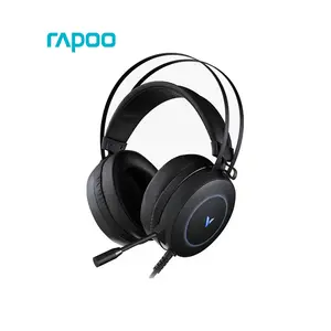 Rapoo VH160 7.1 Channel Gaming Headset Black, Virtual 7.1 Surround Sound, RGB Lighting, Noise Reduction Microphone, USB Connectivity, Gaming Headset
