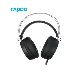 Rapoo VH500C 7.1 Channel Gaming Headset Black, Virtual 7.1 Surround Sound, 50mm Drivers, Detachable Noise Reduction Microphone, RGB Lighting, USB Gaming Headset