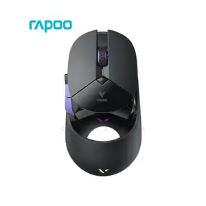 Rapoo VT960 PRO Wireless Gaming Mouse, 2.4GHz Wireless & Wired Connectivity, Up to 26000 DPI Optical Sensor, 9 Programmable Buttons, OLED Display, Aluminum Alloy Design