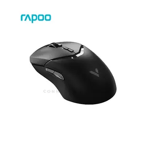 Rapoo VT9PRO Wireless & Wired Gaming Mouse, PAW3398 Optical Sensor, Up to 26000 DPI, 8000Hz Polling Rate, 10 Programmable Buttons, 68g Ultra-Lightweight Design Black
