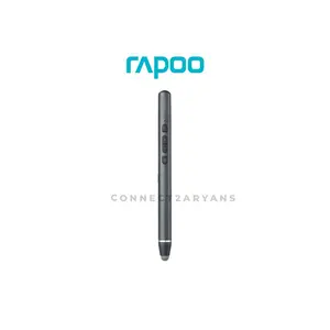 Rapoo XR200 Wireless Presenter Black, 2.4GHz Wireless Connectivity, Red Laser Pointer, Plug-and-Play USB Receiver, Professional Presentation Remote