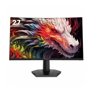 Redragon AMBER GM-27H10C 27-Inch Curved Gaming Monitor, High Refresh Rate Display, Curved Screen Design, Immersive Gaming Visual Experience, High-Performance Gaming Monitor