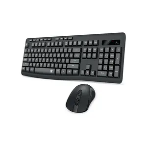 Redragon BS-7367A Wireless Keyboard and Mouse Combo Set, Compact Space-Saving Design, 2.4GHz USB Receiver Connectivity, Reliable Wireless Performance, Productivity Keyboard and Mouse Bundle