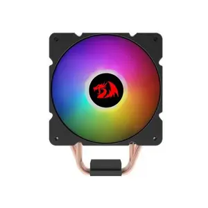 Redragon Effect RGB CC-2000 CPU Air Cooler, Tower Heatsink Cooling System, RGB Lighting Effects, Efficient Air Cooling Performance, CPU Cooler for Gaming and Productivity Systems