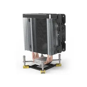 Redragon Effect RGB CC-2000 CPU Air Cooler, Tower Heatsink Cooling System, RGB Lighting Effects, Efficient Air Cooling Performance, CPU Cooler for Gaming and Productivity Systems