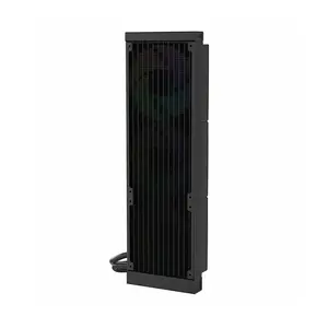 Redragon CCW-1017 ARGB Liquid CPU Cooler, 360mm Radiator Design, Integrated Temperature Display Screen, Triple Fan AIO Cooling System, High-Performance CPU Liquid Cooler