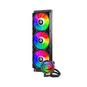 Redragon CCW-1018 ARGB Liquid CPU Cooler, 360mm Radiator Design, Triple ARGB Cooling Fans, High-Performance All-in-One Liquid Cooling System for Gaming and Workstation PCs