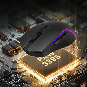 Redragon Deicide M816 PRO RGB Gaming Mouse, 26000 DPI Optical Sensor, Tri-Mode Wireless Connectivity, Ultra-Lightweight Ergonomic Design, RGB Lighting Effects, High-Performance Esports Gaming Mouse