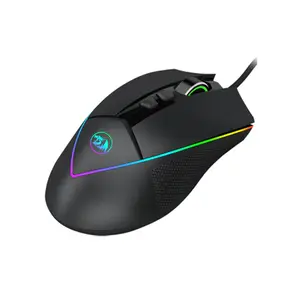 Redragon Emperor M909 RGB Gaming Mouse, 12400 DPI Optical Sensor, Ergonomic Gaming Design, RGB Lighting Effects, Wired USB Connectivity, High-Performance Gaming Mouse