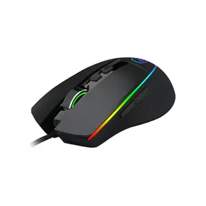 Redragon Emperor M909 RGB Gaming Mouse, 12400 DPI Optical Sensor, Ergonomic Gaming Design, RGB Lighting Effects, Wired USB Connectivity, High-Performance Gaming Mouse