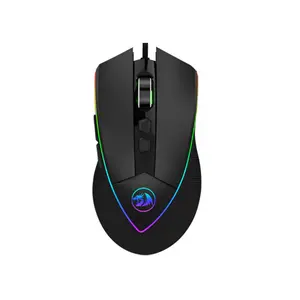 Redragon Emperor M909 RGB Gaming Mouse, 12400 DPI Optical Sensor, Ergonomic Gaming Design, RGB Lighting Effects, Wired USB Connectivity, High-Performance Gaming Mouse