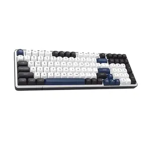 Redragon K744 Faye Pro Wireless Mechanical Gaming Keyboard, 99-Key Compact Layout, Tri-Mode Wireless Connectivity, Hot-Swappable Mechanical Switches, RGB Backlighting Effects, Gaming Keyboard