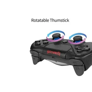 Redragon G809 JUPITER Wireless Gamepad Controller, Bluetooth Connectivity, Dual Vibration Feedback, Gaming Controller