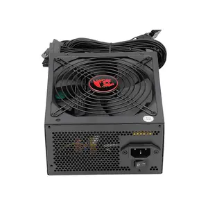 Redragon RGPS GC-PS001 Gaming PC Power Supply, 500W Output Capacity, 80 PLUS Bronze Certified Efficiency, ATX Form Factor, Stable Power Delivery Design, Reliable PSU for Gaming and Productivity Systems