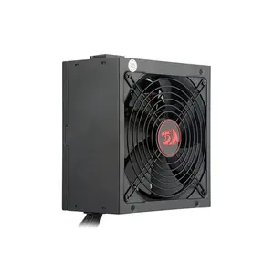 Redragon RGPS GC-PS002 Gaming PC Power Supply, 600W Output Capacity, 80 PLUS Bronze Certified Efficiency, Standard ATX Form Factor, Stable Power Delivery Design, Gaming and Productivity PSU
