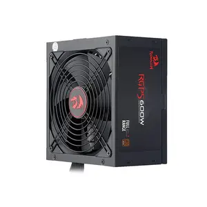 Redragon RGPS GC-PS003 Gaming PC Power Supply, 600W Output Capacity, 80 PLUS Bronze Certified Efficiency, Fully Modular Cable Design, ATX Form Factor, Reliable Gaming and Productivity PSU