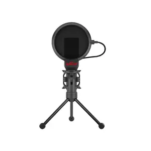 Redragon GM-100 SEYFERT Gaming Stream Microphone, USB Connectivity, Streaming and Recording Audio Design, Clear Voice Capture Performance, Plug-and-Play Gaming Microphone
