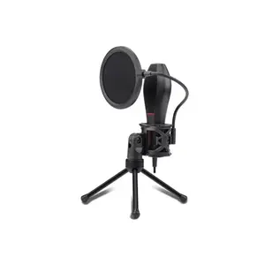 Redragon GM-200-1 QUASAR Gaming Stream Microphone, USB Connectivity, Streaming and Recording Audio Design, High-Quality Voice Capture, Plug-and-Play Content Creation Microphone