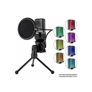 Redragon GM212 ADNE Streaming Microphone, USB Connectivity, Gaming and Content Creation Audio Design, Clear Voice Recording Performance, Plug-and-Play Streaming Microphone