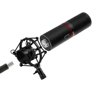 Redragon GM-300 BLAZAR Gaming Stream Microphone, USB Connectivity, Streaming and Recording Audio Design, High-Quality Voice Capture, Plug-and-Play Microphone for Gaming and Content Creation