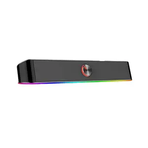 Redragon GS-560 Adiemus Gaming Speakers, 2.0 Channel Stereo Audio System, RGB Lighting Effects, Desktop Speaker System, Gaming and Multimedia Audio Solution