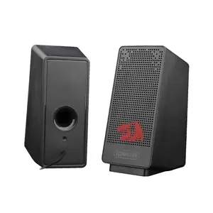 Redragon GS-513 Ranch Gaming Speakers, 2.0 Channel Stereo Audio System, Wired Connectivity, Compact Desktop Design, Clear Sound Gaming Speaker Set