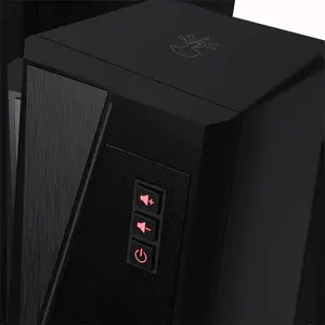 Redragon GS-520 Anvil Gaming Speakers, 2.0 Channel Stereo Audio System, RGB Lighting Effects, Desktop Speaker System, Gaming and Multimedia Audio Solution