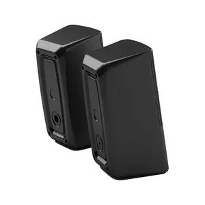 Redragon GS530 Air Gaming Speakers, Dual 2.5-Inch Audio Drivers, RGB Lighting Effects, Wired Connectivity, Compact Desktop Gaming Speaker Set
