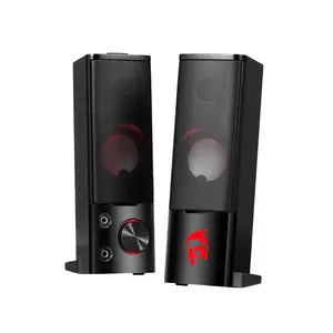Redragon GS-550 Orpheus Gaming Soundbar Speaker, 2.0 Channel Stereo Audio System, Wired Connectivity, Compact Desktop Soundbar Design, Gaming and Multimedia Speaker Solution