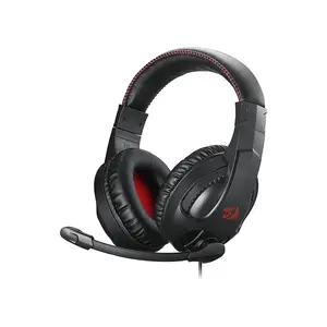 Redragon H211 CRONUS RGB Wired Gaming Headset, 40mm Audio Drivers, Stereo Sound Performance, RGB Lighting Effects, 3.5mm Audio Connectivity, Lightweight Gaming Audio Headphones
