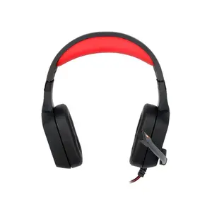 Redragon H310 MUSES Wired Gaming Headset, Virtual 7.1 Surround Sound, 50mm High-Fidelity Audio Drivers, USB Connectivity, Noise-Canceling Microphone, Lightweight Over-Ear Gaming Headset for PC and Gaming Platforms