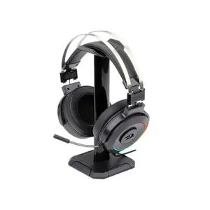 Redragon H320-RGB-1 LAMIA 2 RGB Gaming Headset, 7.1 Virtual Surround Sound, USB Connectivity, 40mm Audio Drivers, RGB Lighting Effects, Wired Gaming Audio Headphones