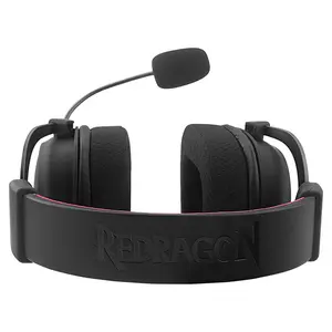 Redragon H510-WL ZEUS-X RGB Wireless Gaming Headset, 7.1 Virtual Surround Sound, 53mm Audio Drivers, RGB Lighting Effects, Wireless Connectivity, Premium Gaming Audio Headphones
