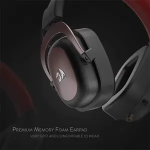 Redragon H510-1 ZEUS 2 7.1 Surround Wired Gaming Headset, 53mm High-Fidelity Audio Drivers, 7.1 Virtual Surround Sound, Detachable Noise-Reducing Microphone, Premium Wired Gaming Headphones