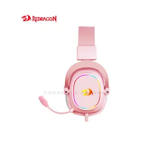 Redragon H510P Zeus Wired Gaming Headset, 7.1 Virtual Surround Sound, 53mm Audio Drivers, Detachable Noise-Cancelling Microphone, USB Gaming Headset