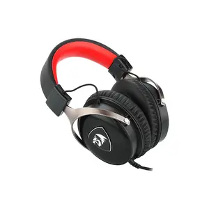Redragon H520 ICON 7.1 Surround Wired Gaming Headset, 50mm High-Fidelity Audio Drivers, 7.1 Virtual Surround Sound, Detachable Noise-Reducing Microphone, USB Wired Gaming Headphones