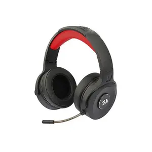 Redragon H818 PELOPS Wireless Gaming Headset, 7.1 Virtual Surround Sound, 40mm Audio Drivers, Wireless Gaming Audio Design, Immersive Sound Performance with Integrated Microphone