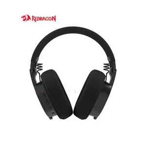 Redragon H888 LUCE Tri-Mode Wireless Gaming Headset, 7.1 Virtual Surround Sound, 40mm Audio Drivers, Bluetooth 5.3, 2.4GHz Wireless, Detachable Microphone