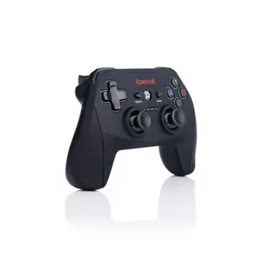 Redragon G808 HARROW Wireless Gaming Gamepad Controller, 2.4GHz Wireless Connectivity, Dual Vibration Feedback System, Ergonomic Console-Style Design, PC Gaming Controller for Immersive Gameplay