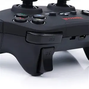 Redragon G808 HARROW Wireless Gaming Gamepad Controller, 2.4GHz Wireless Connectivity, Dual Vibration Feedback System, Ergonomic Console-Style Design, PC Gaming Controller for Immersive Gameplay