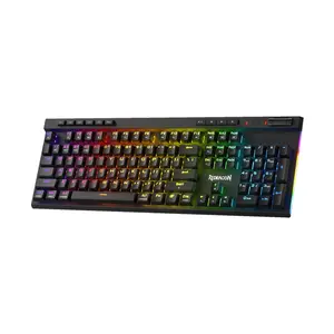 Redragon K580 VATA RGB Mechanical Gaming Keyboard Black Edition, Full-Size Layout, Wired USB Connectivity, Mechanical Switch Design, RGB Backlighting Effects, High-Performance Gaming Keyboard