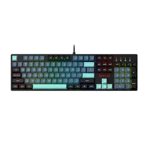 Redragon SURARA K582-RGB Mechanical Gaming Keyboard, Full-Size Layout, Wired USB Connectivity, Mechanical Switch Design, RGB Backlighting Effects, High-Performance Gaming Keyboard